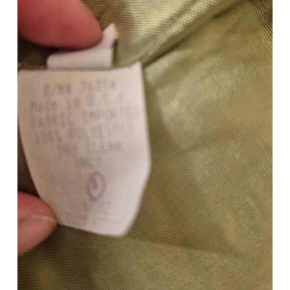 Vintage 80s 90s Y2K Womens Blazer Crepe Classic Blazer Minimalist Black Sz 4 - Picture 7 of 7